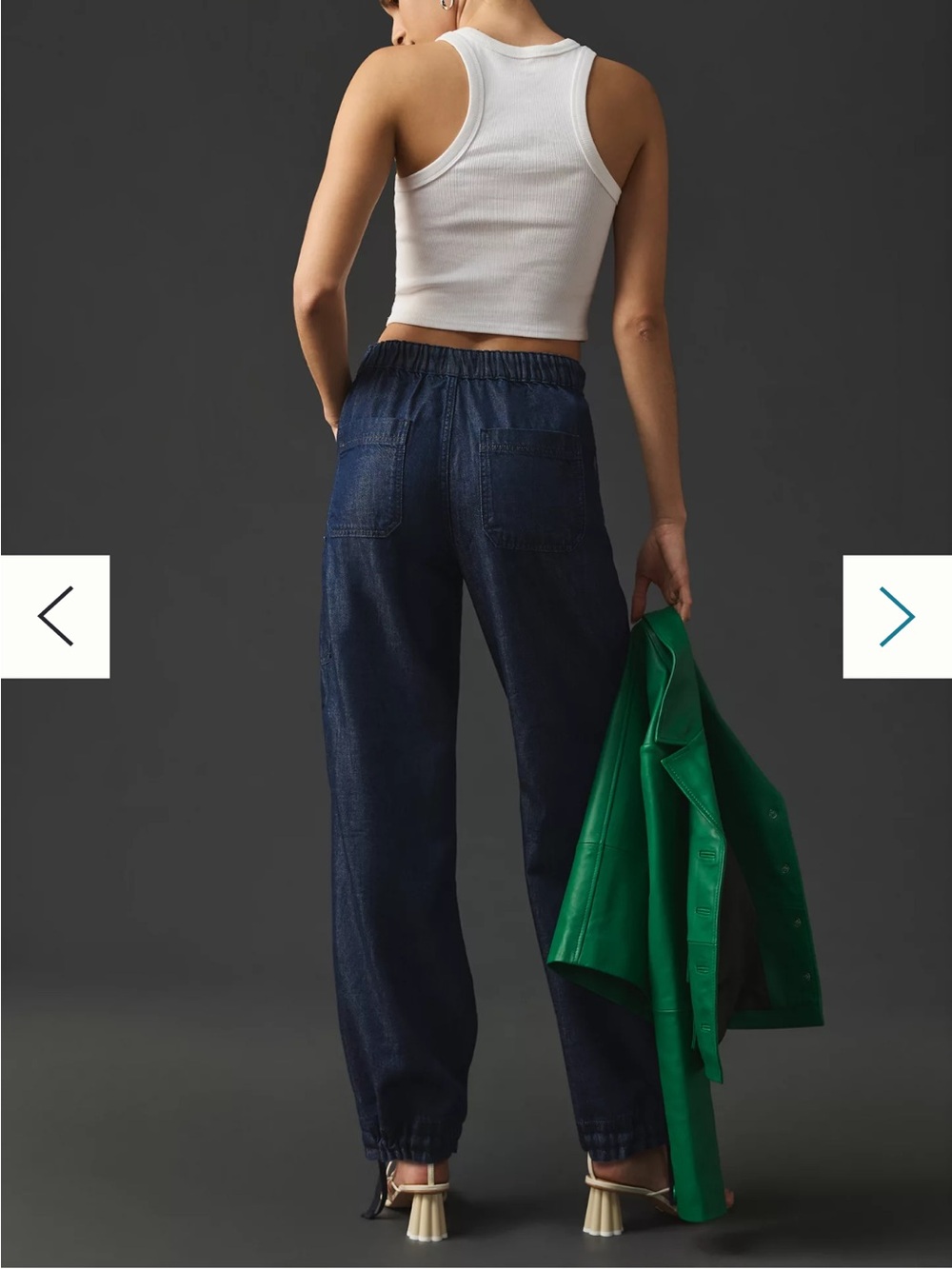 Anthropologie Pilcro Parachute Jeans, Size 32, New without Tag - Picture 6 of 16